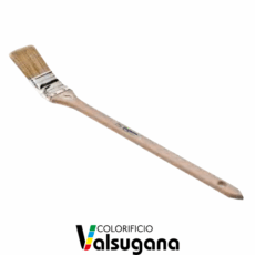 Pennello angolare manico in legno