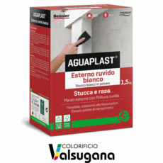 Rasante per esterno ruvido bianco